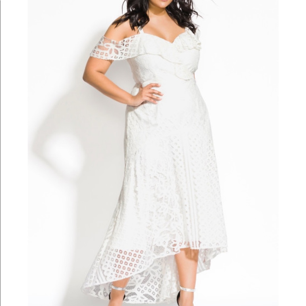 Beautiful White Lace Dress
